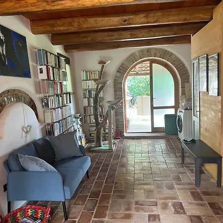 Habitación en casa particular The Reading Cat Retreat Poggio San Marcello